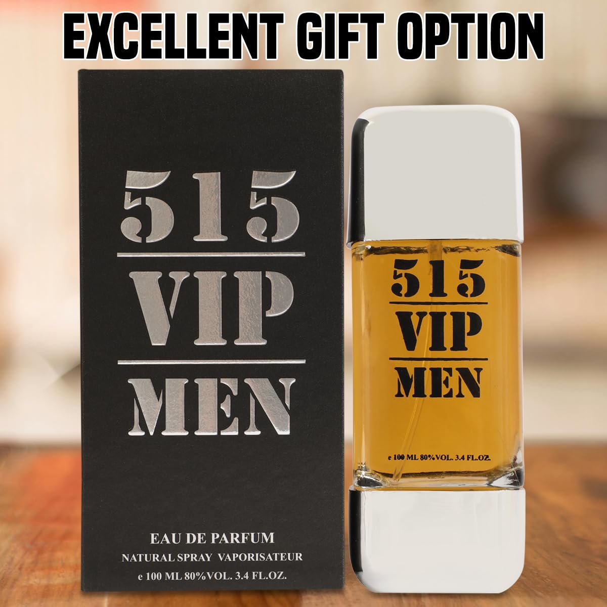 Amazon.com : 515 VIP Men's Perfume Eau De Parfum – Fresh Spicy